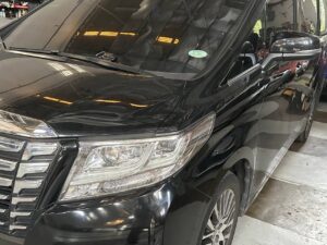 black alphard 2018